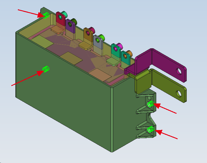 Film-capacitor model from the Guangdong Minglu project