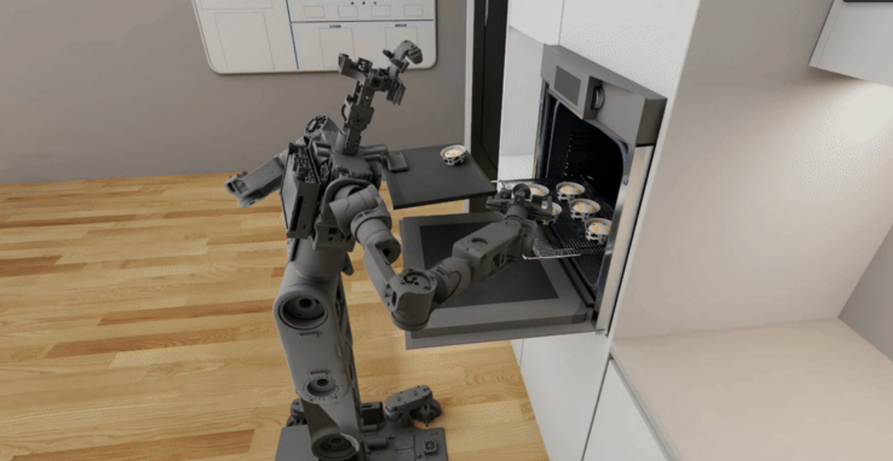 Sim-PI kitchen environment for data generation